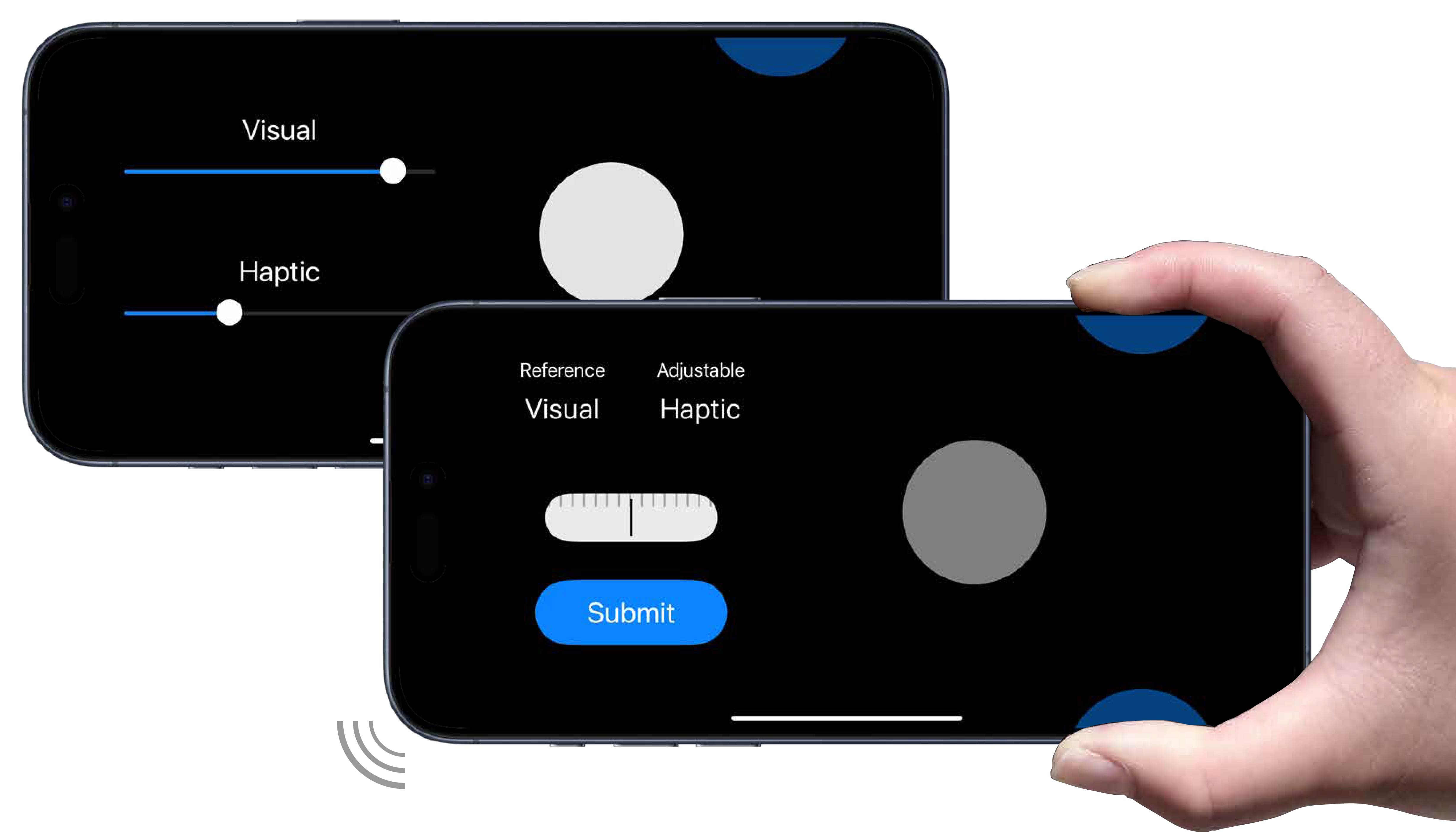 SenseMatch: Smartphone-based cross-modal matching for accessible perceptual assessments.